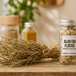 Dehydrated garlic flakes 乾燥ガーリックフレーク Alho em flocos desidratado